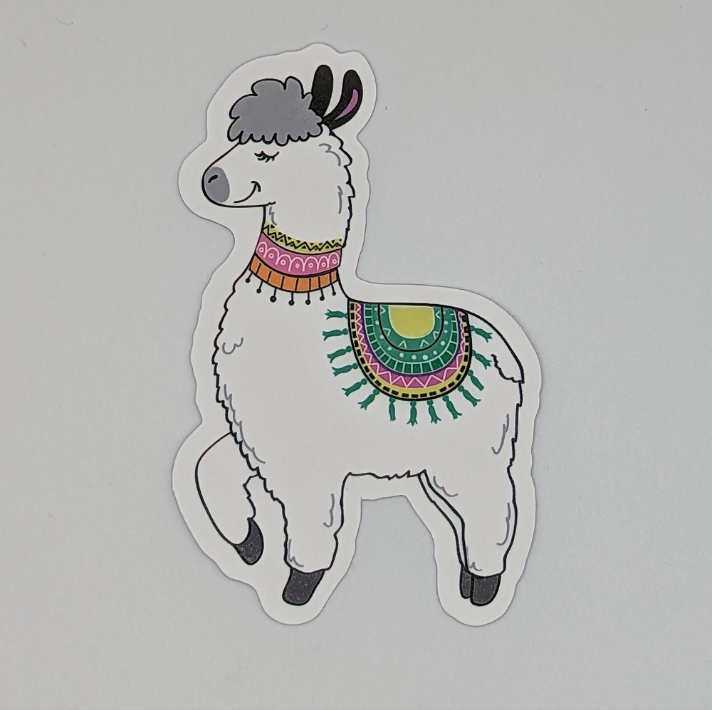 Llama Sticker